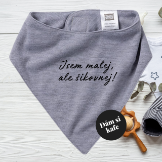 Dětský šátek Jsem malej, ale šikovnej