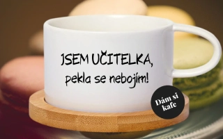 Šálek makronka Jsem učitelka, pekla se nebojím!