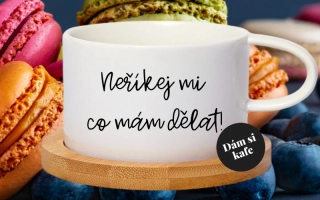 Šálek makronka Neříkej mi co mám dělat!