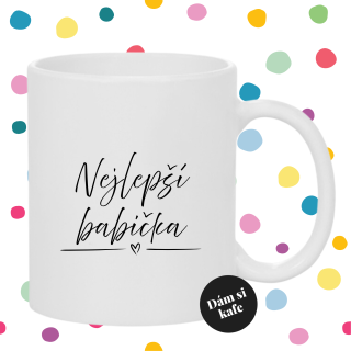 Keramický hrnek Nejlepší babička