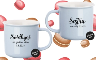 Barevný hrnek Sestra - svědkyně