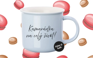 Barevný hrnek Kamarádka na celý život!