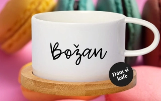 Šálek makronka Božan