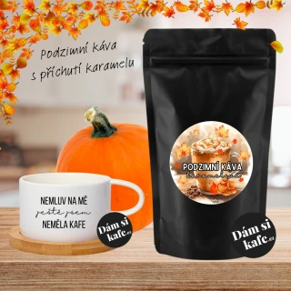 Dám si kafe Podzimní karamelová zrnková káva 60g