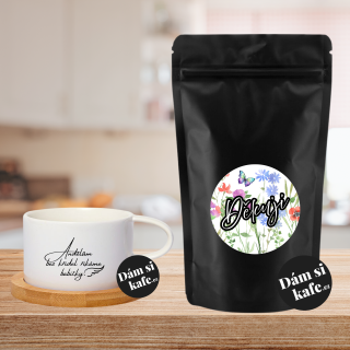 Dám si kafe zrnková káva Děkuji 60g 