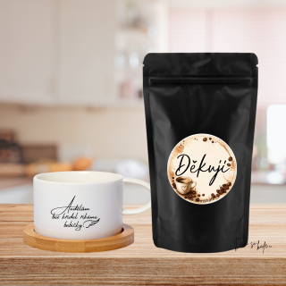 Dám si kafe zrnková káva Děkuji 60g 