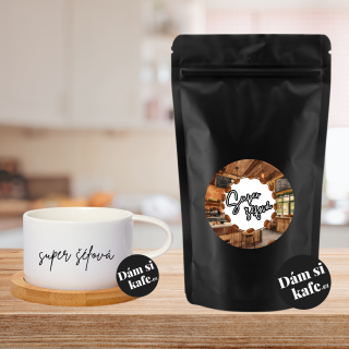 Dám si kafe zrnková káva Super šéfová 60g 