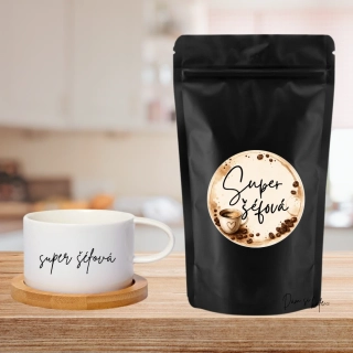 Dám si kafe zrnková káva Super šéfová 60g