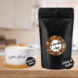 Dám si kafe zrnková káva To chce kafe a klid 60g 