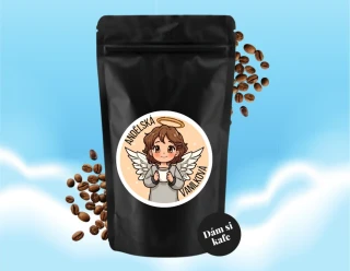 ☕ Dám si kafe Andělská vanilka – zrnková káva 100% Arabica (60 g)