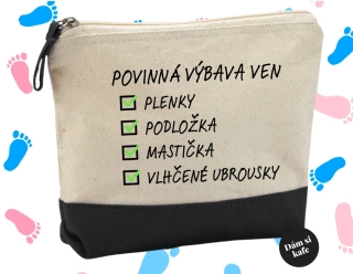 Víceúčelová taštička pro maminky