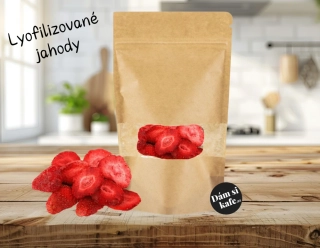 Mrazem sušené ovoce Lyofilizované jahody 25g