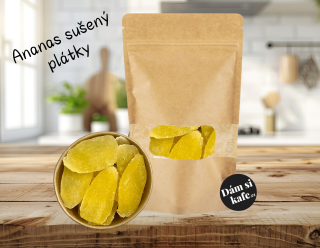 Sušené ovoce Ananas sušený plátky 200g