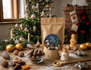 Něco na nervy - Vánoční rumové kuličky s kokosem 100g