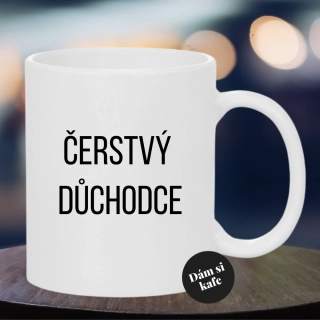 Keramický hrnek Čerstvý důchodce
