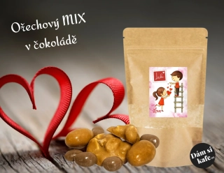 Zamilovaný Ořechový MIX v čokoládě SLANÝ KARAMEL