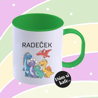Plastový hrnek Dino parta