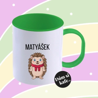 Plastový hrnek Ježeček