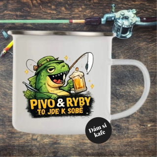 Plecháček Pivo a ryby to jde k sobě