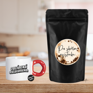 Dám si kafe – Zrnková káva „Pro skvělou asistentku“ Alžír 60g