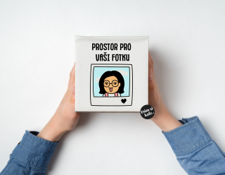Dárková krabička na hrnek s vlastním potiskem – fotka, text či logo 📸