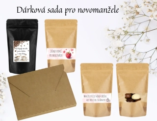 Sada pro novomanžele v dárkovém balení