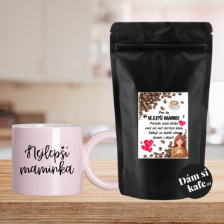 Dám si kafe zrnková káva s příchutí Pro tu nejlepší maminku 60g