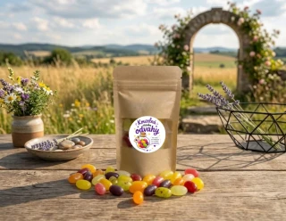 Kouzelná zásoba odvahy (Barevné želé fazolky 50 g)