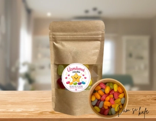 Úsměvová zásoba (Barevné želé fazolky 50 g)
