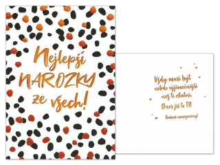 Narozeninové přání – Nejlepší narozky ze všech!