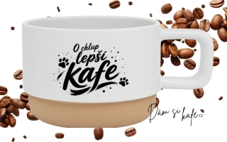 Keramický hrnek Barista – O chlup lepší kafe