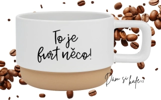 Keramický hrnek Barista – Keramický hrnek Barista – To je furt něco