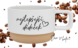 Keramický hrnek Barista – Nejlepšejší dědeček