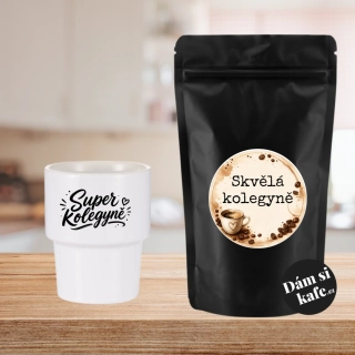 Dám si kafe – Zrnková káva „Skvělá kolegyně“ Irská káva 60g