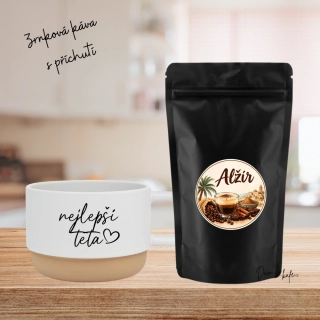 Dám si kafe – Zrnková káva s příchutí Alžír 60g