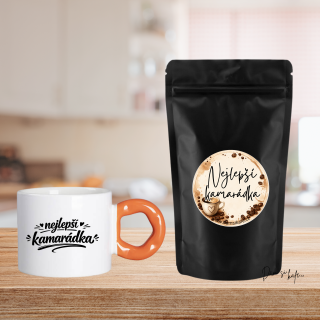 Dám si kafe Ochucená Zrnková káva Pro nejlepší kamarádku 60g