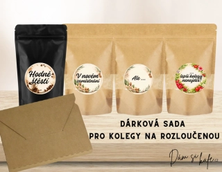 Dárková sada pro kolegy - Hodně štěstí v novém zaměstnání