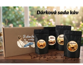 ☕ Dárková sada káv „To chce kafe a nohy nahoru“