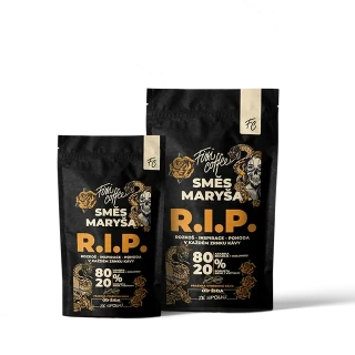 ☕ Dárková káva Káva Maryša – R.I.P. (směs 80 % Arabica a 20 % Robusta) Fixi Coffee