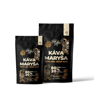 ☕ Dárková káva Káva Maryša – Pro věčný klid (směs 80 % Arabica a 20 % Robusta) Fixi Coffee